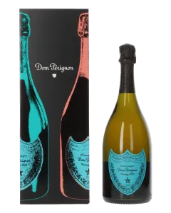Dom Perignon Andy Warhol Tribute Collection 2000 in Geschenkverpackung