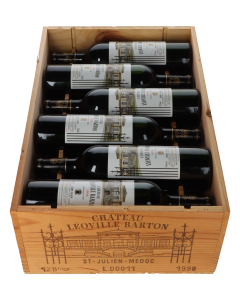 Chateau Leoville Barton 1998 in 12er Holzkiste