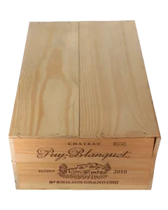 Chateau Puy Blanquet 2010 in 12er Holzkiste