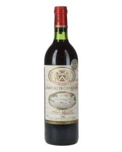 Chateau de Camensac Haut Medoc 1982