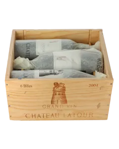 Chateau Latour 1er Cru 2004 in 6er Holzkiste