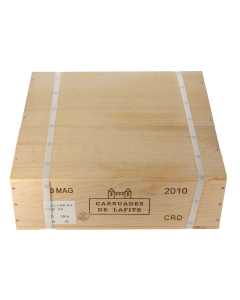 Chateau Lafite Rothschild Carruades de Lafite 2010 Magnum in 3er Holzkiste