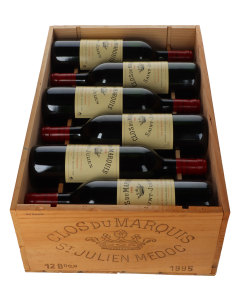 Clos du Marquis 1995 12er Holzkiste