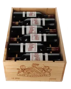 Chateau Cos d’Estournel 2eme Cru 2000 in 12er Holzkiste