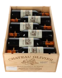 Chateau Olivier 2000 in 12er Holzkiste