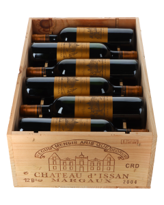 Chateau d' Issan 2004 in 12er Holzkiste