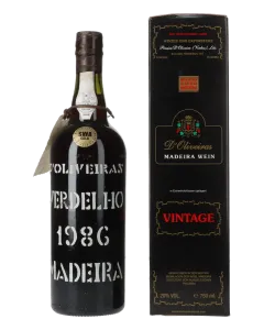 D’Oliveiras Verdelho Vintage Madeira 1986 in 1er Karton 