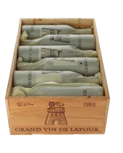 Chateau Latour 1er Cru 1985 in 12er Holzkiste 