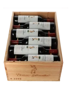 Chateau D’Armailhac    5eme Cru 2002 in 12er Holzkiste