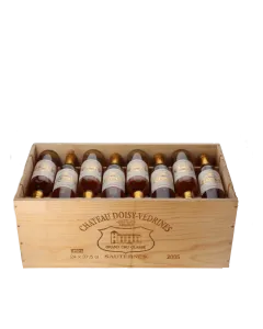 Chateau Doisy - Vedrines Cru Classe (fruchtsüß) 2005 Demi in 24er Holzkiste