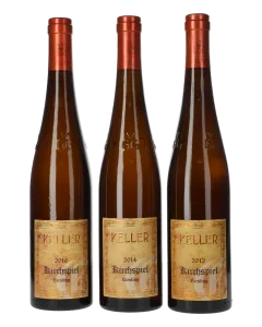 Klaus Peter Keller Riesling Vertikale Kirchspiel  GG 2012, 2014, 2016