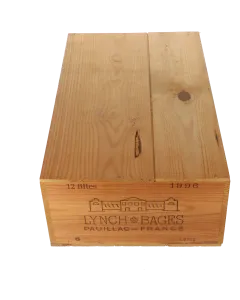 Chateau Lynch Bages 5eme Cru 1996 in 12er Holzkisten
