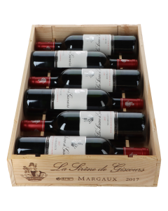 Chateau Giscours La Sirene de Giscours 2017 in 6er Holzkiste