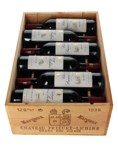 Château Prieure Lichine 1995 in 12er Holzkiste 