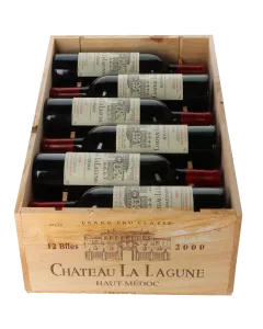 Chateau La Lagune 3eme Cru 2000 in 12er Holzkiste