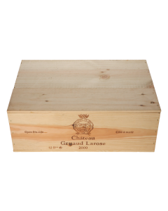 Chateau Gruaud Larose 2000 in 12er Holzkiste