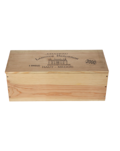 Château Lamothe Bergeron 2000 D-Magnum in Holzkiste