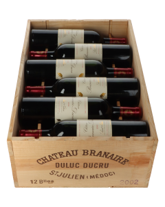 Chateau Branaire Ducru 2002 in 12er Holzkiste