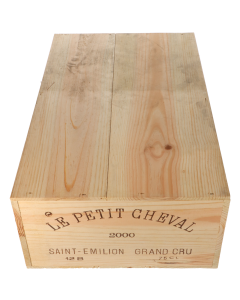 Cheval Blanc Le Petit Cheval 2000 in 12er Holzkiste