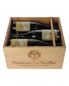 Chateau la Nerthe Clos de Beauvenir Vertikale in 6er Holzkiste