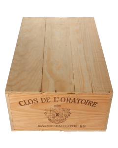 Clos de L´Oratoire 1999  in 12er Holzkiste