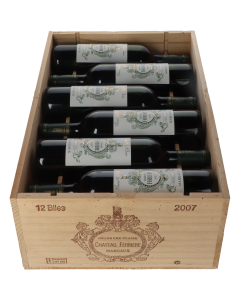 Chateau Ferriere 2007 in 12er Holzkiste