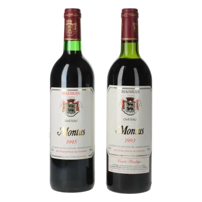 Brumont Chateau Montus 1993 & 1995 (2 Fl.)