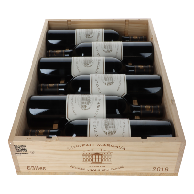 Chateau Margaux 2019 in 6er Holzkiste