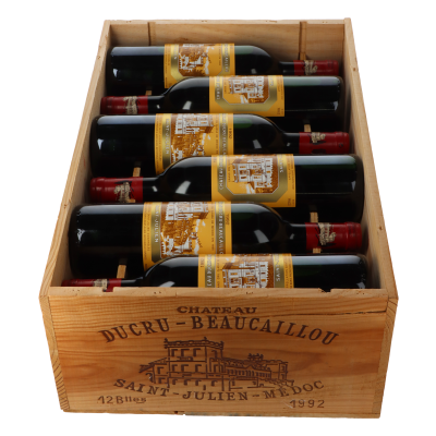Ducru Beaucaillou 1992 in 12er Holzkiste