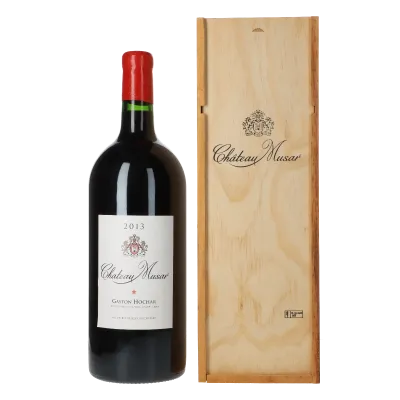 Chateau Musar Red 2013 Doppelmagnum in 1er Holzkiste 