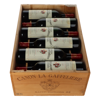 Chateau Canon la Gaffeliere 1995 12er Holzkiste