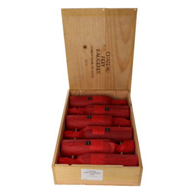 Chateau Peby Faugeres 2012 6er Holzkiste