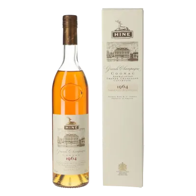 Hine Grande Champagne Cognac 1964 in Geschenkverpackung