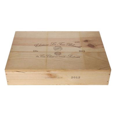 Chateau La Tour Blanche 2012 in 6er Holzkiste