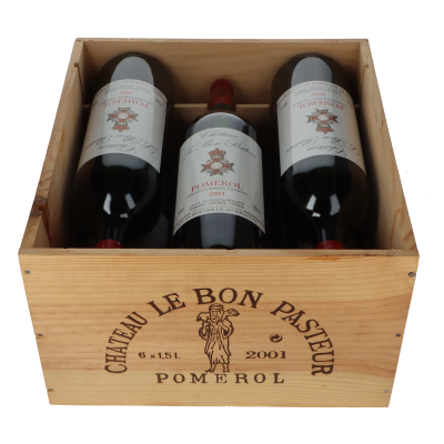 Bon Pasteur 2001 Magnum in 6er Holzkiste