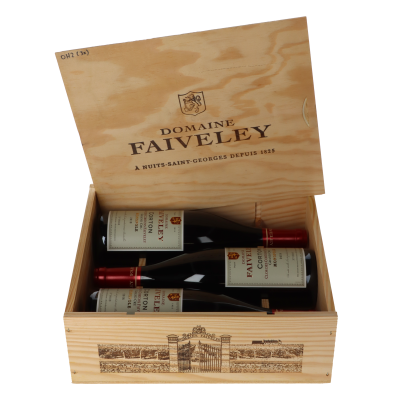 Faiveley Clos des Cortons Grand Cru 2018 in 3er Holzkiste