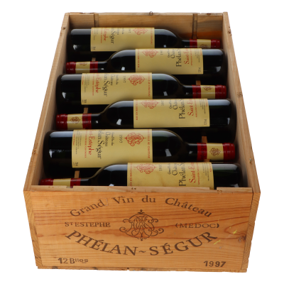 Chateau Phelan Segur 1997 12er Holzkiste