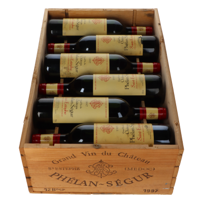 Chateau Phelan Segur 1997 12er Holzkiste