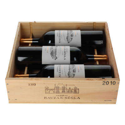Chateau Rauzan Segla 2010 Magnum 3er Holzkiste