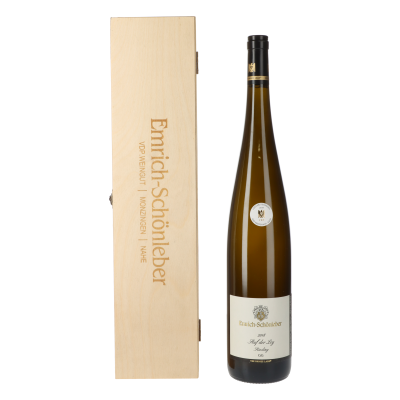 Emrich Schönleber Riesling Auf der Ley Großes Gewächs (Versteigerungswein) trocken 2018 Magnum in 1er Holzkiste