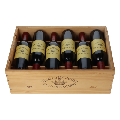 Clos du Marquis 2010 0,375ml 12er Holzkiste