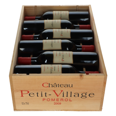 Petit Village 2009 in 12er Holzkiste