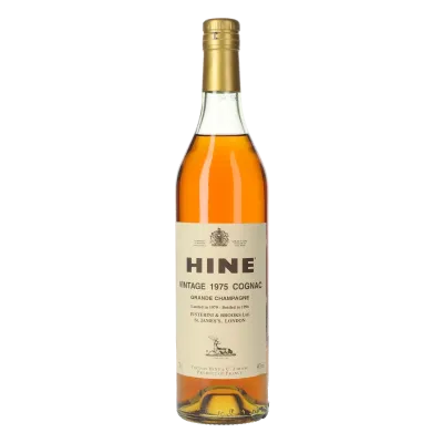 Hine Grande Champagne Cognac 1975