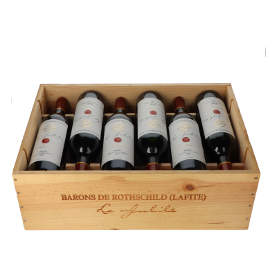 Barons de Rothschild Le Jubile 2002 in 12er Holzkiste
