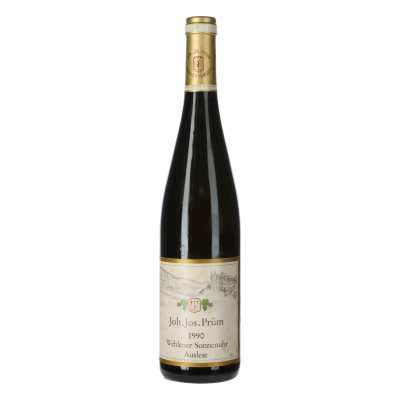 Joh. Jos. Prüm Wehlener Sonnenuhr Riesling Auslese Lange Goldkapsel 1990