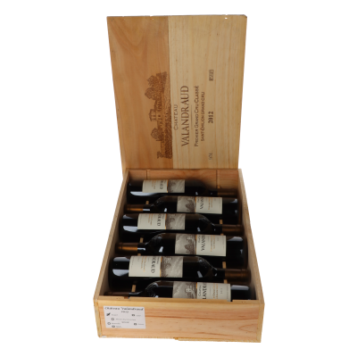 Chateau Valandraud 2012 in 6er Holzkiste