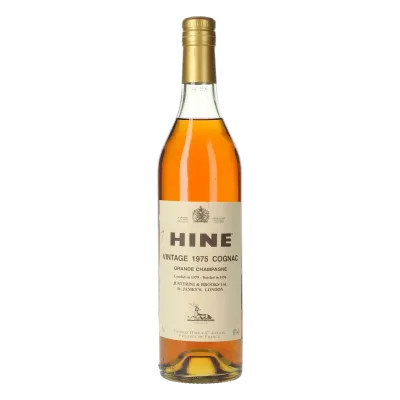Hine Grande Champagne Cognac 1975