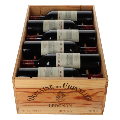 Domaine de Chevalier 1999 in 12er Holzkiste