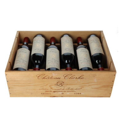 Chateau Clarke 1994 in 12er Holzkiste