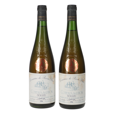 Chateau Pierre Bise Coteaux du Layon Beaulieu 1986 (2 Fl.)